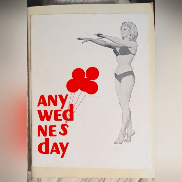 Vintage Original Play Bill (program) "Any Wednesday" - Picture 1 of 3